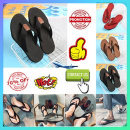 Designer Platform Slides Slippers Men Woman anti slip wear-resistant weight breathable super soft soles flip flop Flat sandals GAI