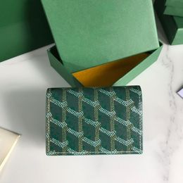 Leather Genuine Luxury Wallet Bag Women Men Purses Fashion Card Pocket Money Wallets Designer Clutch Box Purse Passport Fold With Short Sujc