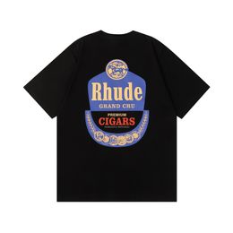 24ss rhude men t shirt shorts high quality designer fashion short sleeve europe america men women round neck tshirts and short US Size S-XL889B