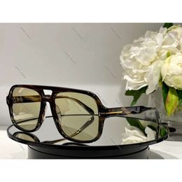 Tf Sunglasses Tom Fors Sunglasses Designer CASSIUS Eyeglasses Tom Sunglasses Men Acetate Chunky Frame High Version Luxury Glasses Woman Modern Elegance Mens 778