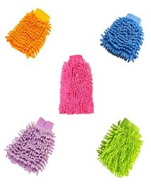 New Microfiber Car Wash Mitts Chenille Wash MiGlove Equipment Car Detailing Cloths Home Duster Washing Tool Motorcycle6942667