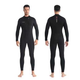 Women's Swimwear 3MM Neoprene suit Men Women Long-sled Full Bodysuit suit Divin Suit Spearfishing Surfing Warm Swimsuit EquipmentC24315