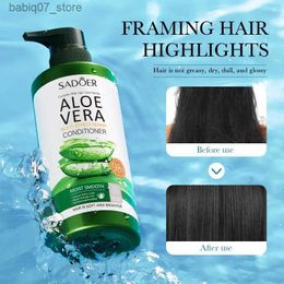 Shampoo Conditioner 500ml natural aloe vera itching scalp treatment hair care set with anti wrinkle shampoo and conditioner Q240316