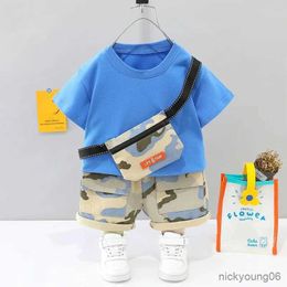 Clothing Sets New Summer Baby Boys Clothes Suit Children Girls Sports T-Shirt Shorts 2Pcs/Sets Toddler Fashion Casual Costume Kids Tracksuits