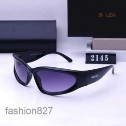Brand B Designer Sunglasses Outdoor Sports Cycling Mirror Men Ladies Hot Girls Super Cool Sunglasses Technology Fashion Personality Hip Hop Mirror 5Z04A