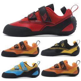 Fitness Shoes TaoBo Children Small Size 30 31 Indoor Rock Climbing With Hook Loop Beginners Entry-level Rock-Climbing Training