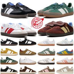 designer casual shoes for men women spezial og sneakers black white gum pink brown Purple yellow grey blue mens trainers sport platform tennis shoes