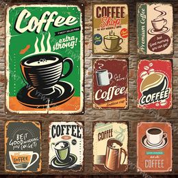 Tin Sign Poster Vintage Backyard Bar Club Decorative Metal Plates Retro Art Wall Painting Decor - 10PCS Mixed Random Shipment A1