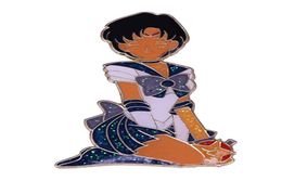 Anime Sailor Moon Badge Mizuno Ami Brooch Fantasy Magic Enamel Pin Fashion Clothes Accessories Popular Jewelry Gifts for Friends2537659