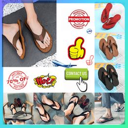 Designer Ca ual Platform Slides Slippers Men Woman anti slip wear-resistant weight breathable super soft soles flip flop Fla1t Beach sandals side GAI