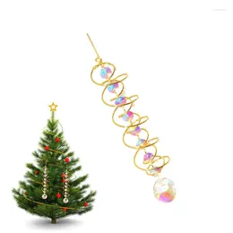 Decorative Figurines Crystal Rainbow Sun Catcher Colourful Prisms Pendant Wind Spinner For Window Garden Living Room