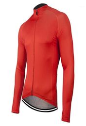 2020 Men Cycling Jersey Long sleeve Bike MTB Road Mountain Race Tops Bicycle Shirt Clothing Black Red Orange Blue11400644