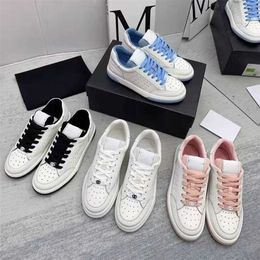 25% OFF Sports 2024 Small fragrant panda womens European goods 22 spring new flat bottom leisure sports board c simple Colour matching small white shoes