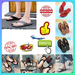 Designer Casual Platform Slides Slippers Men Woman anti slip wear-resistant weight breathable super soft soles flip flop Fl1a1t sandals GAI