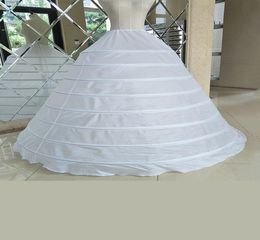 Ball Gown Wedding Petticoat Bridal Underskirt Crinoline 8 Hoop Tulle Puffy Undergarment Slip Wedding Dress Quinceanera Accessory7289573