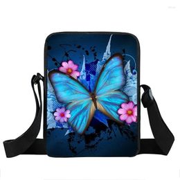 Bag Butterfly Women Mesenger Bags Ladies Causal Shoulder Handbags For Girls Children Book Kids Gift