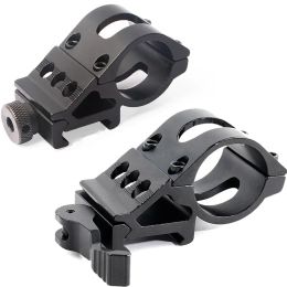 25mm Scope Mounts Flashlight Torch Mounts For 20mm Standard Picatinny/Weaver Rail