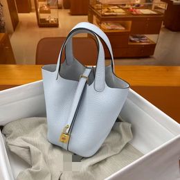10A Women's Tote Bag Classic Designer Bag Bucket Bag Premium TC Leather Semi-handmade Fashion Capacity Bag packaging Luxury Brand