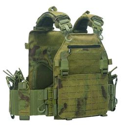 Vests Multifunctional Nylon Oxford Hunting Outdoor Training Uniform Laser Cut Tactical Vest 240315