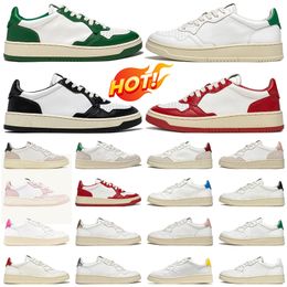 Casual shoes sneakers men women White Black Panda Leather Suede Fuchsia Gold Green Red Pink Yellow outdoor trainers size 36-44