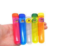 Premium Acrylic Plastic King Size Doob Tube 115 MM Vial Waterproof Airtight Smell Proof Odour Cigarette Solid Storage Sealing Conta8870119