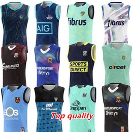 Yeni 23 24 GAA Rugby Jersey Leisure Spor Yeleği 2023 2024 Tüm Takım Kerry Mayo Limerick Galway Dublin Down Cork Clare Cavan Antrim Singlet Formaları