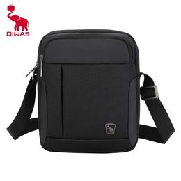 OIWAS Crossbody Bag Mens Pouch Small Man Bags Mini Single Shoulder Phone Messenger Cross Body Wallet for Travel Work School 240311