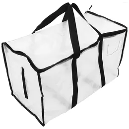 Storage Bags Tote Bag Large Capacity Moving Quilt Container Comforter With Zipper Clothes Organizer