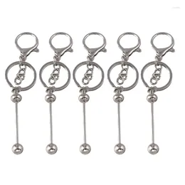Keychains Personalised Beaded Keyring Phone Strap Chain Anti-Lost Jewellery