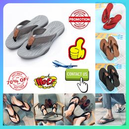 Designer Casual Platform Slides Slippers Men Woman anti slip wear-resistant weight breathable super soft soles flip flop Flat s1andals GAI