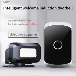 Doorbells M20 5th gear volume 52 ring 0-110DB 280M remote control wireless infrared emergency doorbell PIR motion detector safeH240316