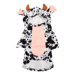 Dog Apparel Pet Costume Cow Modeling Outfit Decorative Cat Cosplay Clothes