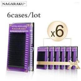 False Eyelashes 16 Rows 6 Boxes C D Curl Fluffy Comfortable Eyelash Extensions Individual Artificial