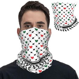 Scarves Palestine Palestinian Keffiyeh Bandana Neck Gaiter Printed Balaclavas Face Mask Scarf Warm Headband Riding For Men Women Adult