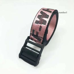 Off White Woman Wrestle Off Yellow White Designer Belt for Men Womens Canvas Wholesale Waist Nylon Run Belt Outdoor Sport Casual Strap Long B 259 894