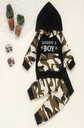 Newborn Baby Boys Clothing Hooded Sweatshirt Pants Cotton Casual 2PCS Outfits Clothes Sets Boy9313496