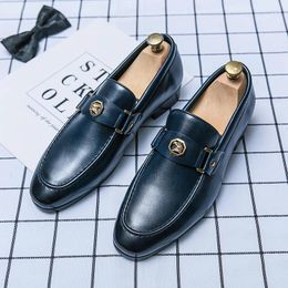 Casual Shoes Summer Breathable Men Loafers Large Size Leather Fashion Designer Boat Moccasin Homme Party Dress