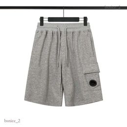 Summer Men Shorts Slim Beach Pants Cp Designer Pants Classic Lens Decorative Shorts Mens Short Sweatpants 347