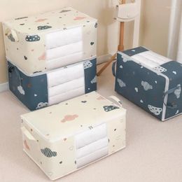 Storage Bags Large Capacity Clothing Bag: Reinforced Organiser With Strong Zipper For Blankets And Beddings Closet