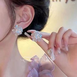 Dangle Earrings Light Luxury Super Fairy Fashion Senior Sense Design Temperament Silver Needle S925