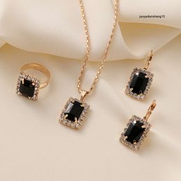 Personalised Jewellery Instagram style diamond geometric necklace 3-piece set simple and versatile temperament and geometric set necklace