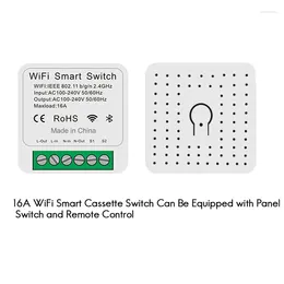 Smart Home Control Tuya 16A Wifi MINI Switch DIY Relay Timer For Life Yandex
