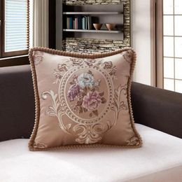 Pillow Decorative Throw Cover Soft Durable Square For Home Decor Washable Protector With Comfort