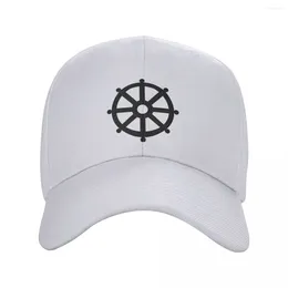 Ball Caps Custom Celtic Wheel Of Taranis Celts Symbol Baseball Cap For Men Women Adjustable Trucker Hat Sports