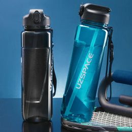 Sport Water Bottles with Straw Summer Largecapacity Tritan Plastic Portable Leakproof Drink Bottle BPA Free Outdoor Travel 240314