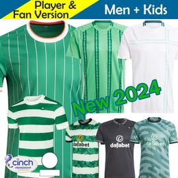 Celts 23/24 KYOGO Football Shirt Fc 2023 European Home Away Third Soccer Jerseys Celtic DAIZEN REO Mcgregor Northern Ireland Team 2024 Euro Cup Irish Origins