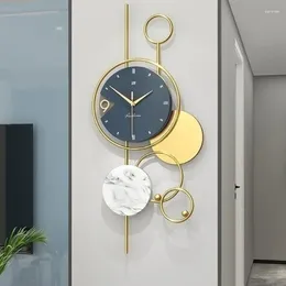 Wall Clocks Fashion Clock Modern Design Luxury Living Room Home Decoration Large Digital Creative Watch Horloge Murale