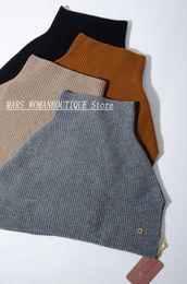 Scarves Scarf Winter Women Knitted Cashmere Shawl Autumn And Pullover Female