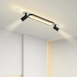 Ceiling Lights Modern LED Lamp For Living Room Corridor Cloakroom Aisle Light With Spotlight Chandeliers Decor Lighting Fixture