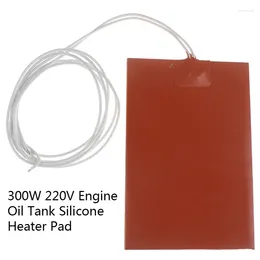 Carpets 300W 220V 10x15cm Engine Oil Tank Silicone Heater Pad Rubber Heating Mat Warming